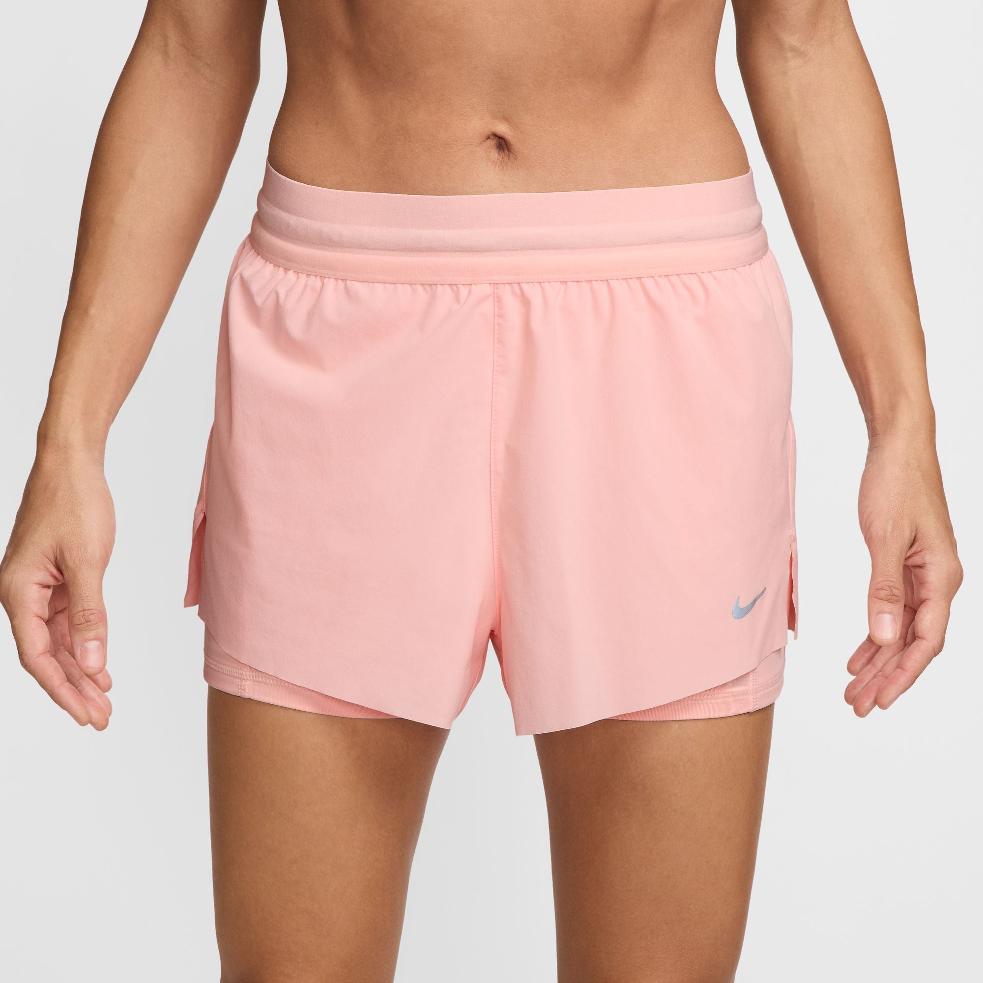 Women's Swift Dri-FIT Mid-Rise 2-in-1 Running Shorts