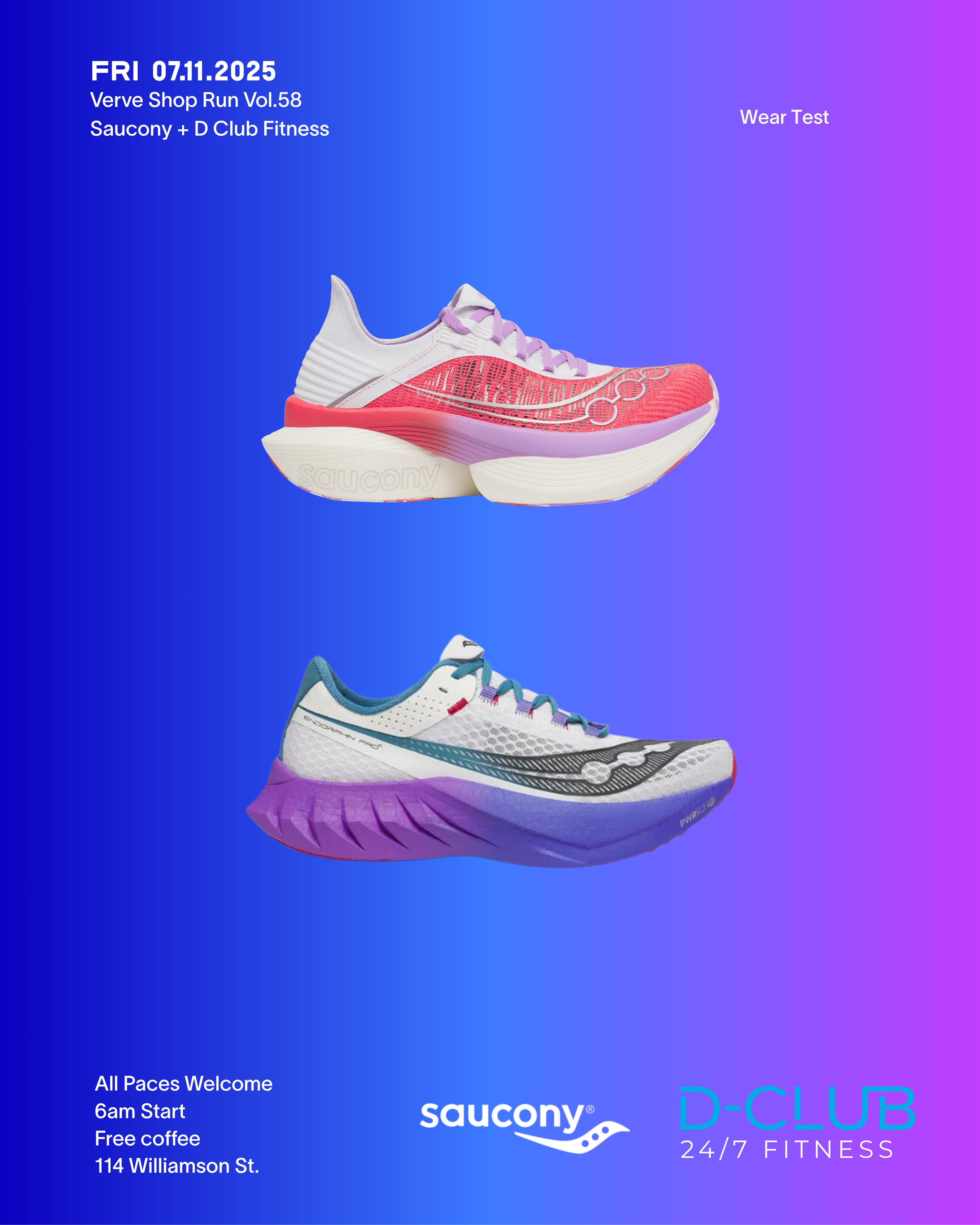 Saucony Wear Test